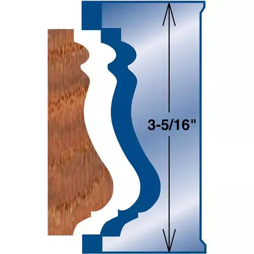 Grizzly G4529 - Moulding Knife - Casing