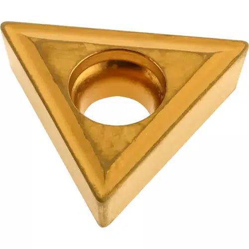 Grizzly G6706 - 60 TiN Coated Carbide Insert w/ Chip Breaker - TCMT-32.51