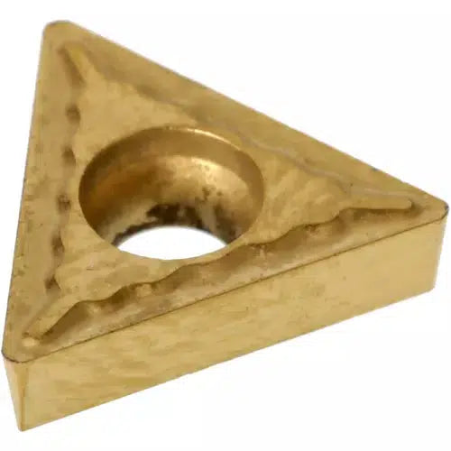 Grizzly G6707 - 60 TiN Coated Carbide Inserts w/ Chip Breaker - TCMT-21.51