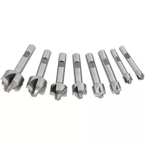 Grizzly G9289 - 8 pc. Corner Rounding End Mill Set - Small