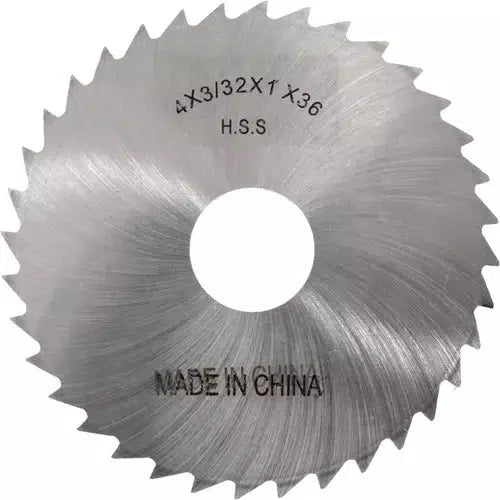 Grizzly G9489 - HSS Slitting Saws - 4