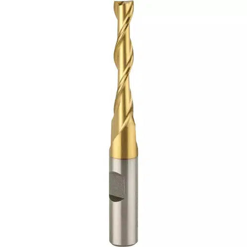 Grizzly G9684 - Two Flute TiN Coated End Mills - 1/4