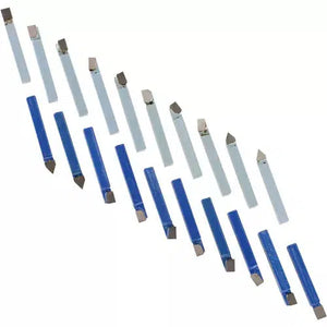 Grizzly G9775 - Carbide-Tipped Tool Bit Sets - 1/4" 20 pc.
