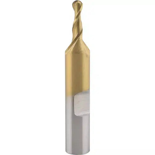 Grizzly G9873 - TiN Coated Ball End Mills - 5/32