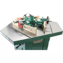 Load image into Gallery viewer, Grizzly G9933 - 3 HP Three-Spindle Shaper