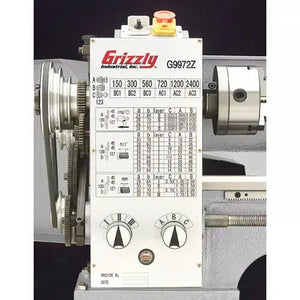 Grizzly G9972Z - 11" x 26" Bench Lathe with Gearbox