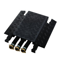 Load image into Gallery viewer, 3-Channel Drop-Over Guard Dog Cable Protector for 1.325" Lines, Yellow — image 6 of 6