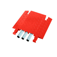 Load image into Gallery viewer, 3-Channel Drop-Over Guard Dog Cable Protector for 1.325" Lines, Yellow — image 3 of 6