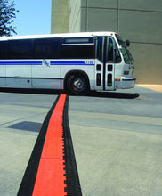 Load image into Gallery viewer, 5-Channel Guard Dog® Cable Protector 1.325" Lines, Orange Lid/Black Base - GD5X125-O/B
