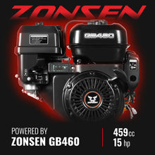 Load image into Gallery viewer, MechMaxx 5 inch E-start ZONSEN 459cc Gasoline Engine Powered Wood Chipper, GS1500