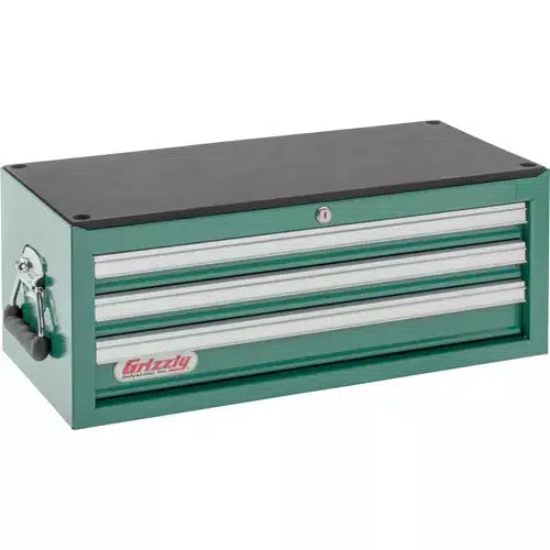 Grizzly H0837 - 3-Drawer Middle Tool Chest with Ball Bearing Slides