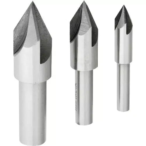 Grizzly H2946 - Center Reamer HSS 3 pc. Set - 60 Degree