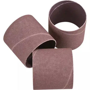 Grizzly H4513 - 3" Dia. x 3" A/O Hard Sanding Sleeve, 80 Grit, 3 pk.