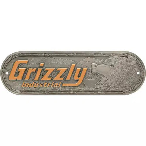 Grizzly H4609 - Oblong Nameplate-Small