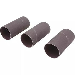 Grizzly H5451 - 2" Dia. x 4-1/2" A/O Hard Sanding Sleeve, 80 Grit, 3 pk.