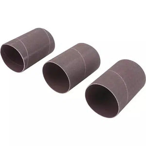 Grizzly H5456 - 3" Dia. x 4-1/2" A/O Hard Sanding Sleeve, 80 Grit, 3 pk.