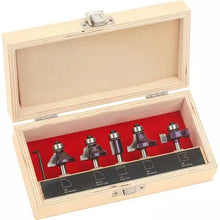 Load image into Gallery viewer, Grizzly H5538 - Deluxe Edge Forming 5 pc. Set, 1/4&quot; Shank