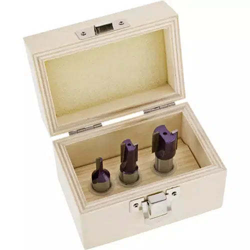 Grizzly H5559 - Straight Plywood 3 Pc. Set, 1/2