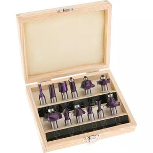 Grizzly H5561 - Router Bit 12 Pc. Set, 1/2" Shank