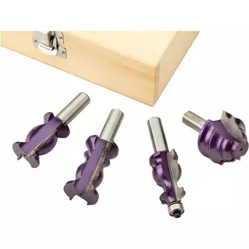 Grizzly H5565 - Custom Moulding 4 Pc. Set, 1/2