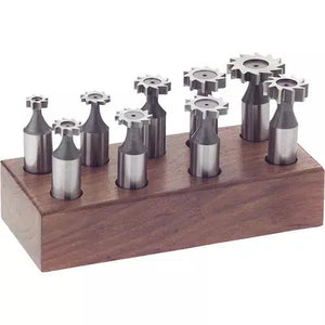 Grizzly H5606 - 9 Pc. Woodruff Key Seat Set