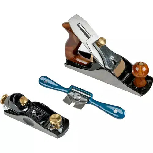 Grizzly H6243 - Woodworking Plane, 3-Pc. Set