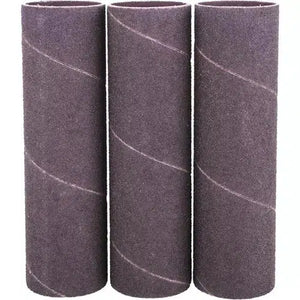 Grizzly H6669 - 1-1/2" Dia. x 5-1/2" A/O Hard Sanding Sleeve, 60 Grit, 3 pk.