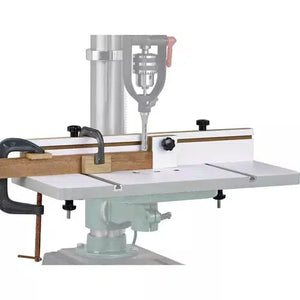 Grizzly H7827 - Universal Drill Press Table with 3" Fence