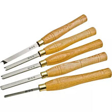 Load image into Gallery viewer, Grizzly H7941 - HSS Lathe Chisels, 5 pc. Set