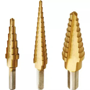 Grizzly H8196 - Step Drill 3 Pc. Set