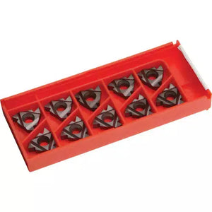 Grizzly H8351 - Carbide Inserts 16 IR G 60 for Stainless, Aluminum, Cast-Iron, pk. of 10