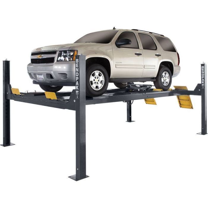 HDS-14LSXE 14,000-lb. Capacity  Alignment Lift  Limo Extended  Includes Turnplates and Slip Plates