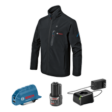 Load image into Gallery viewer, Bosch 12V Max Heated Jacket Kit with Portable Power Adapter - Size 3X Large