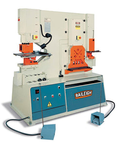 Baileigh Industrial 220V 3Phase Dual Operator 95 Ton 5 Station Ironworker