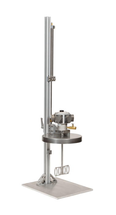ASC Tornado ASC-SM-5-PC-A-E-PM1/2 5 Gallon Aluminum Pneumatic Stand Mixer with 1/2HP Piston Motor