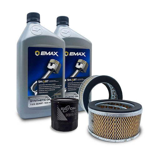 EMAX EFKIT008WBS 5YR Extended Warranty Kit  Filter Maintenance kits for 5hp - 10hp Piston Compressors, includes (2) FILTER057 (2) OILPIS102Q (1) FILTER130 Oil Filter