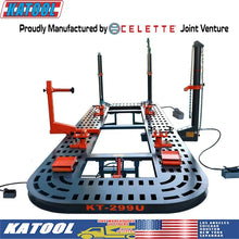 Load image into Gallery viewer, Katool KT-299U 20 FEET LONG AUTO BODY FRAME MACHINE with 4 TOWERS — view 2