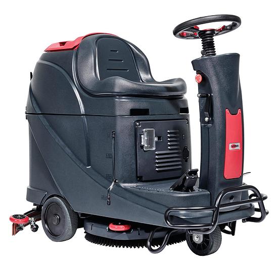 Viper 50000417 AS530R: 20", 19-gallon, micro-rider scrubber, pad driver + brushes, 28" squeegee, onboard charger, no batteries, Scrubber