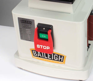 Baileigh Industrial - 110V 1/2HP Benchtop Oscillating Vertical Spindle Sander with 15/16" Oscillation Stroke