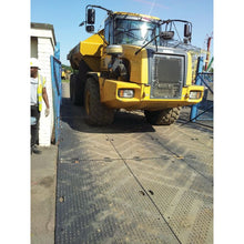Load image into Gallery viewer, 4' x 8' Ground Protection Mat, 80 Ton Load Capacity, Black, HDPE, LibertyMAT — image 7 of 8