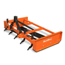 Load image into Gallery viewer, MechMaxx 72" Heavy Duty Land Leveler Land Plane Scraper Grader with Shanks 3 Point Hitch, LP72