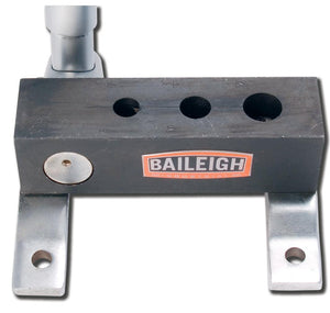 Baileigh Industrial Manually Operated Non-Mitering Pipe Notcher for 1/4