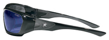 Load image into Gallery viewer, MCR SWAGGER® Scratch-Resistant Safety Glasses Blue Mirror Lens Color - 1/EA