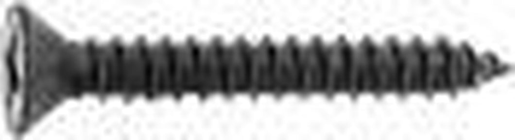 #8 X 1 PHIL FLAT HD T.S. W/ #6 HD AB BLACK OXIDE
