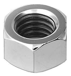 8MM-1.25 DIN 934 METRIC HEX NUTS - ZINC
