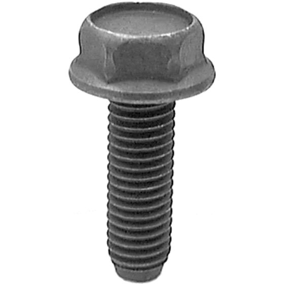 8 X 1.25 X 25MM METRIC HEX FLANGE HD SCREW - PHOS