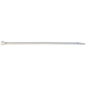 11 IN 50 LB NYLON CABLE TIES - NATURAL