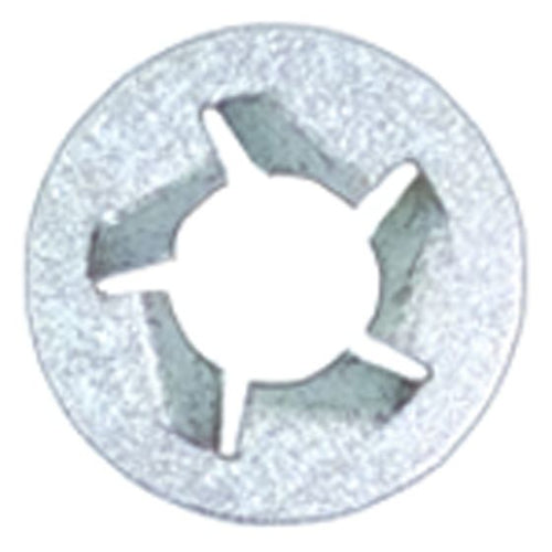 PUSHNUT BOLT RETAINER M6-1.0 12.7MM OD -ZINC