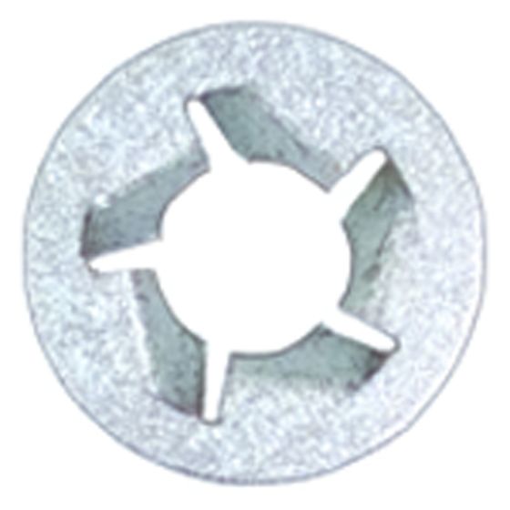 PUSHNUT BOLT RETAINER M6-1.0 12.7MM OD -ZINC
