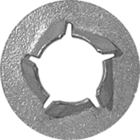 PUSHNUT BOLT RETAINER M6.3-1.0 12.7MM OD -ZINC